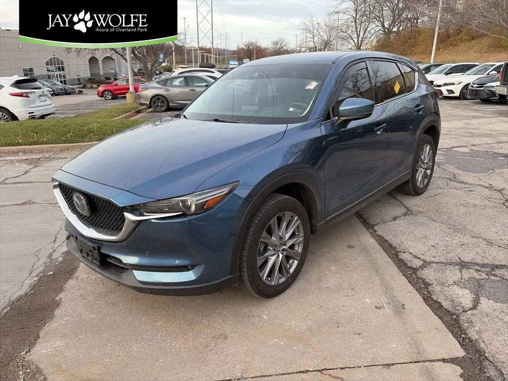Blue 2019 Mazda CX-5 Grand Touring for sale in Overland Park, KS