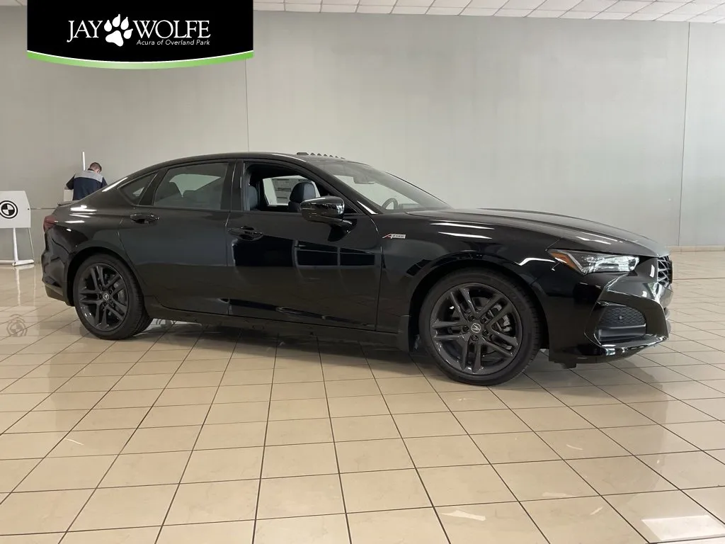 Black 2025 Acura TLX w/A-Spec Package for sale in Overland Park, KS
