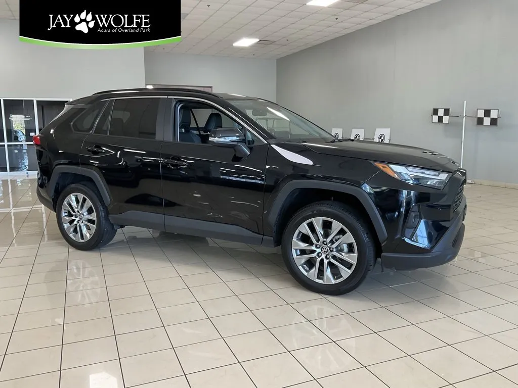 Black 2024 Toyota RAV4 XLE Premium for sale in Overland Park, KS