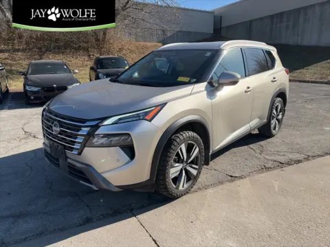 Silver 2024 Nissan Rogue SL for sale in Overland Park, KS