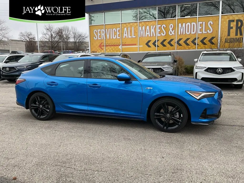 Blue 2026 Acura Integra w/A-Spec Package for sale in Overland Park, KS