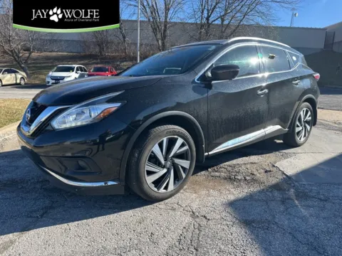 Black 2017 Nissan Murano Platinum for sale in Overland Park, KS