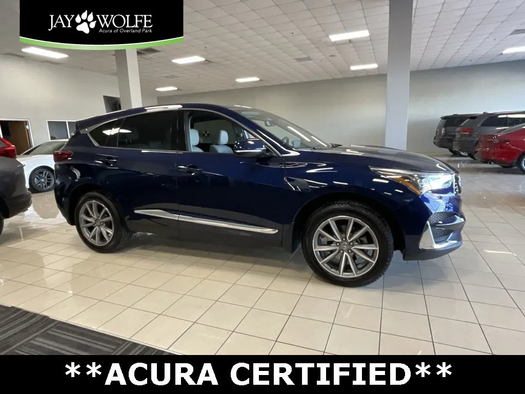 Blue 2021 Acura RDX w/Technology Package for sale in Overland Park, KS