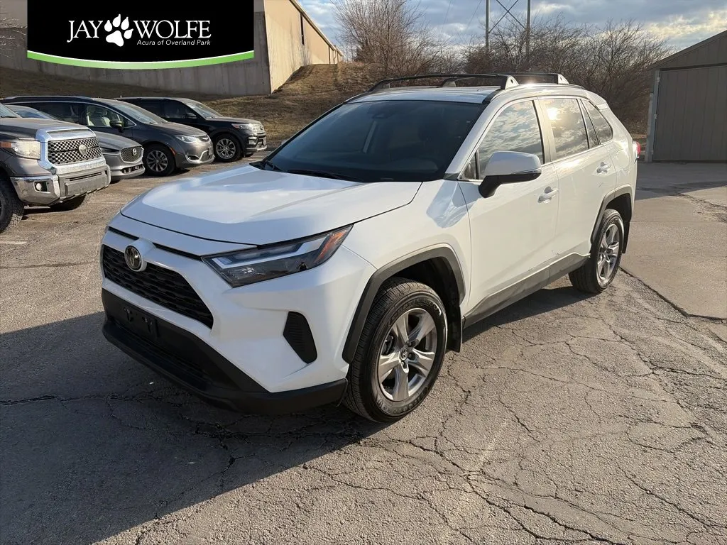 White 2025 Toyota RAV4 XLE for sale in Overland Park, KS