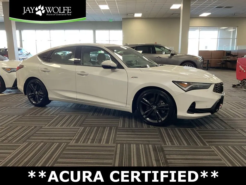 White 2023 Acura Integra w/A-Spec Technology Package for sale in Overland Park, KS