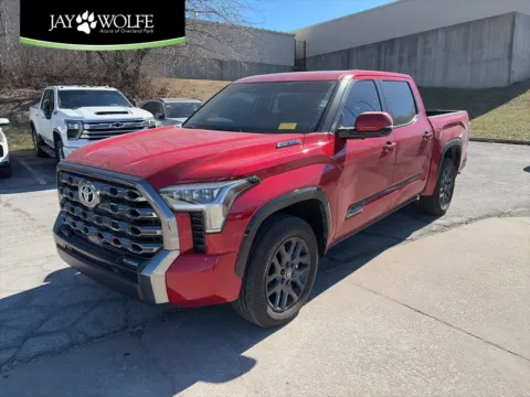 Red 2025 Toyota Tundra Platinum Hybrid for sale in Overland Park, KS