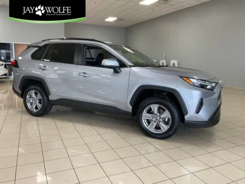 Silver 2024 Toyota RAV4 Hybrid XLE for sale in Overland Park, KS