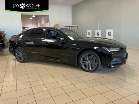 Black 2023 Acura TLX w/A-Spec Package for sale in Overland Park, KS