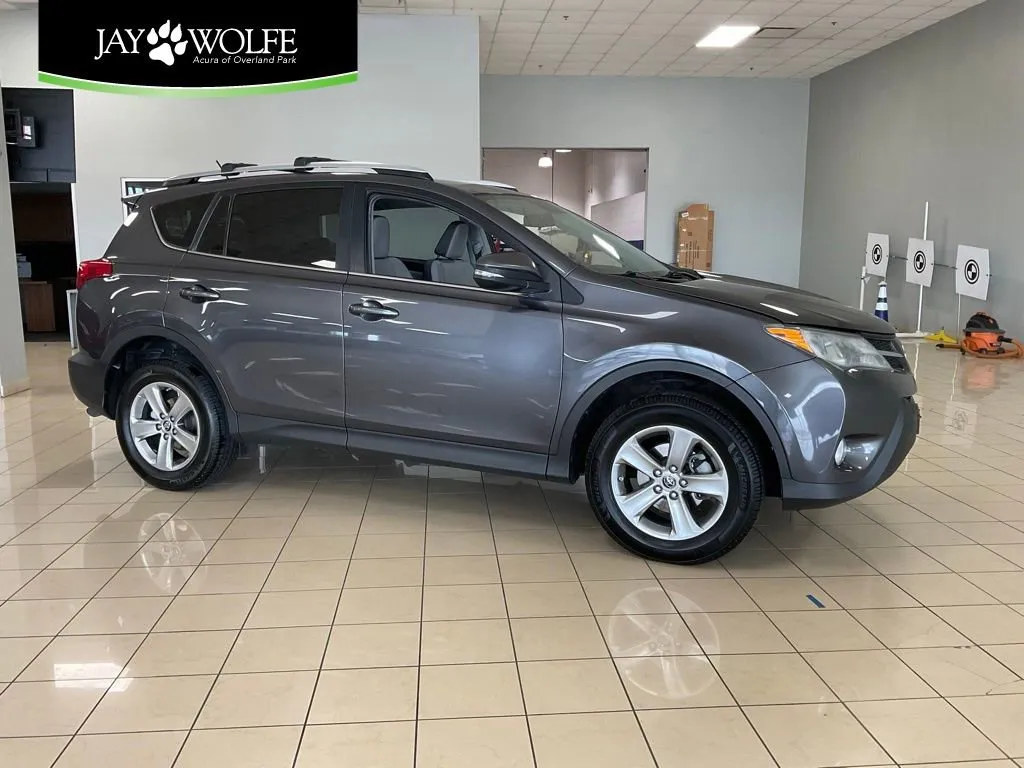 Gray 2015 Toyota RAV4 XLE for sale in Overland Park, KS