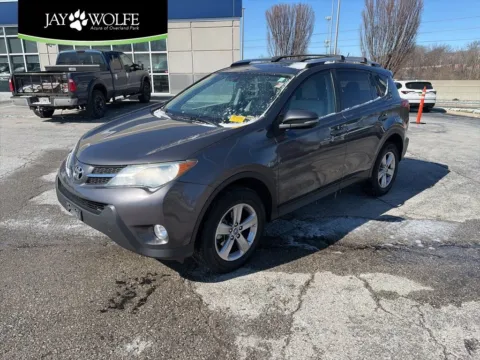 Gray 2015 Toyota RAV4 XLE for sale in Overland Park, KS