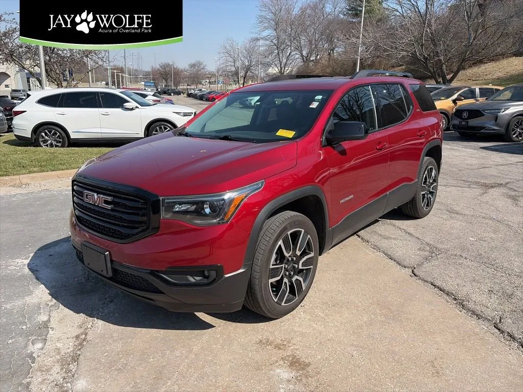 Red 2019 GMC Acadia SLT for sale in Overland Park, KS