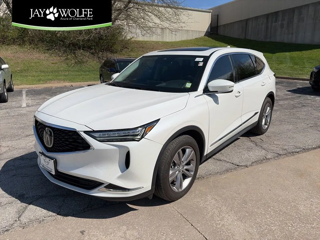 White 2023 Acura MDX 3.5L for sale in Overland Park, KS