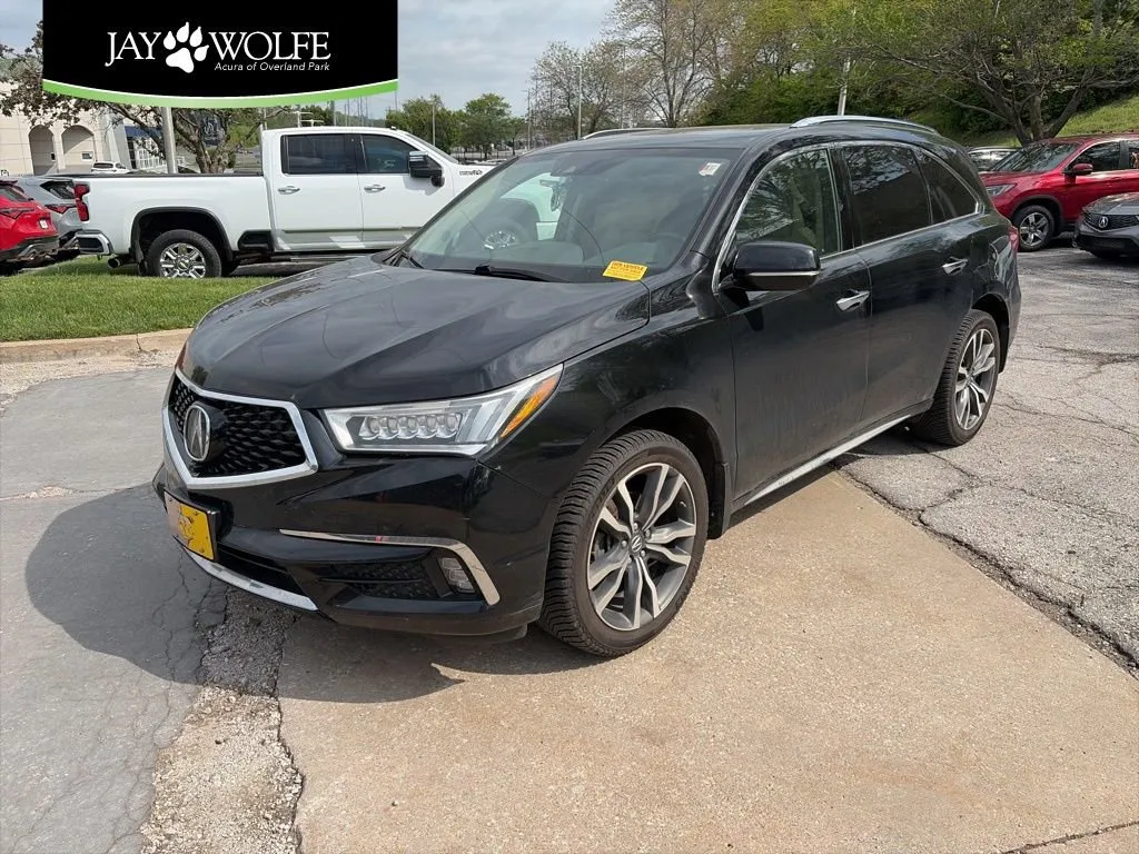 Black 2020 Acura MDX w/Advance Pkg for sale in Overland Park, KS