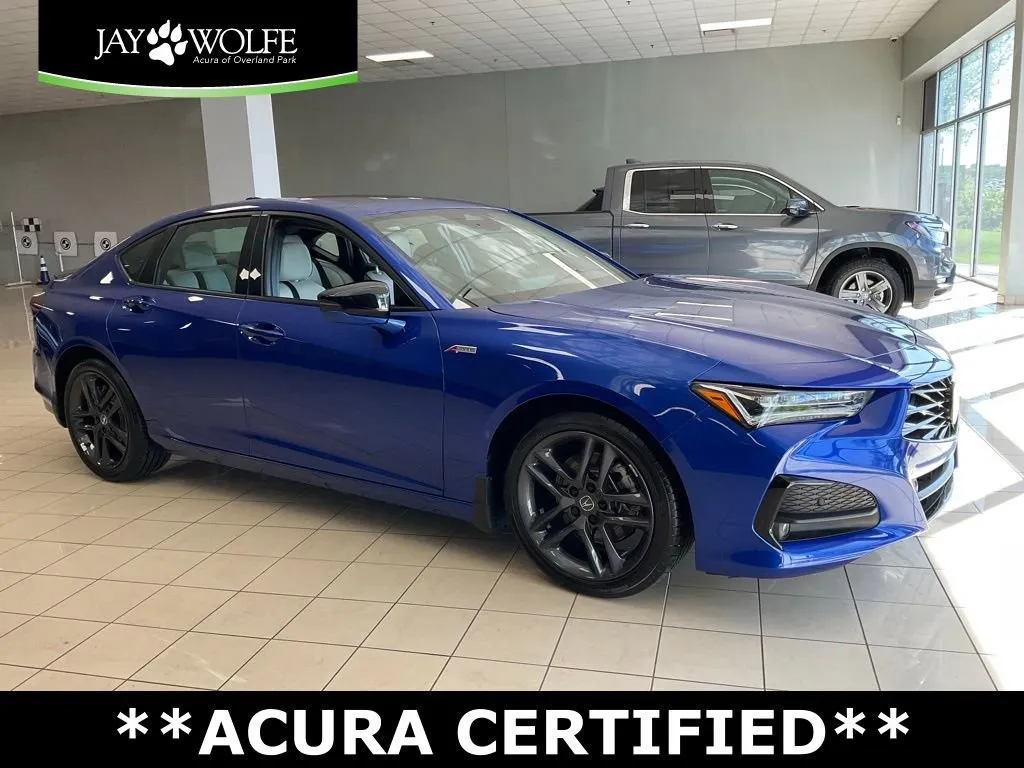 Blue 2025 Acura TLX w/A-Spec Package for sale in Overland Park, KS