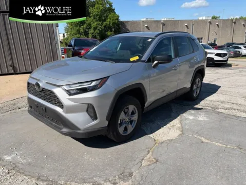 Silver 2025 Toyota RAV4 Hybrid LE for sale in Overland Park, KS