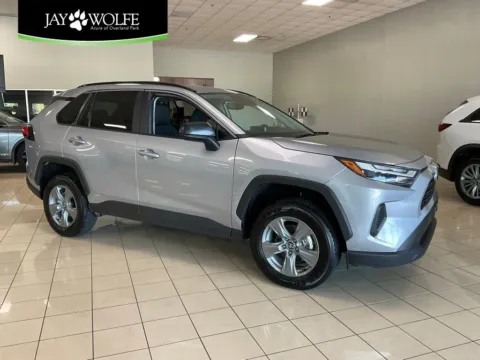 Silver 2025 Toyota RAV4 Hybrid LE for sale in Overland Park, KS