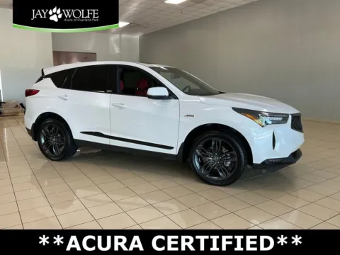 White 2024 Acura RDX w/A-Spec Package for sale in Overland Park, KS
