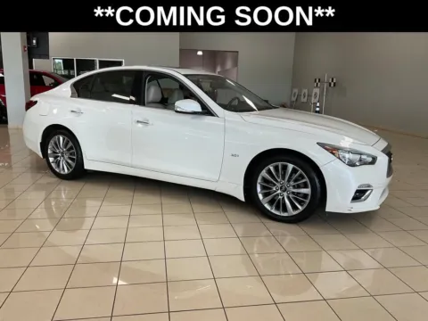 White 2019 INFINITI Q50 3.0t LUXE for sale in Overland Park, KS