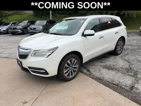 White 2014 Acura MDX Tech Pkg for sale in Overland Park, KS