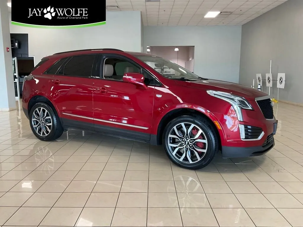 Red 2023 Cadillac XT5 AWD Sport for sale in Overland Park, KS