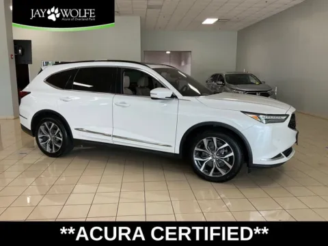 White 2023 Acura MDX w/Technology Package for sale in Overland Park, KS