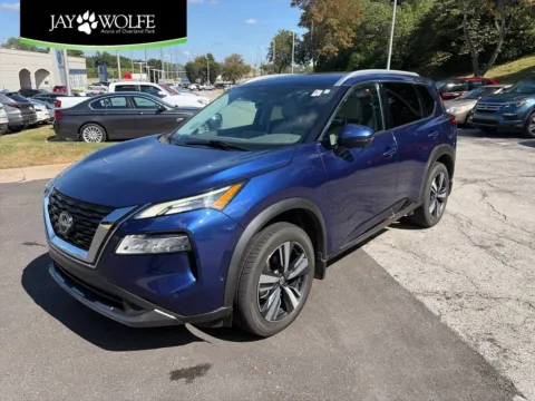Blue 2023 Nissan Rogue SL for sale in Overland Park, KS