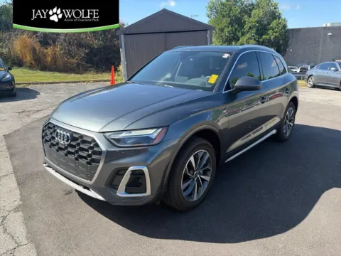 Gray 2022 Audi Q5 S line Premium Plus for sale in Overland Park, KS