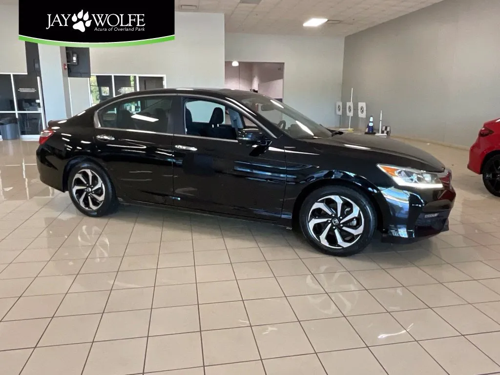 Black 2017 Honda Accord Sedan EX for sale in Overland Park, KS