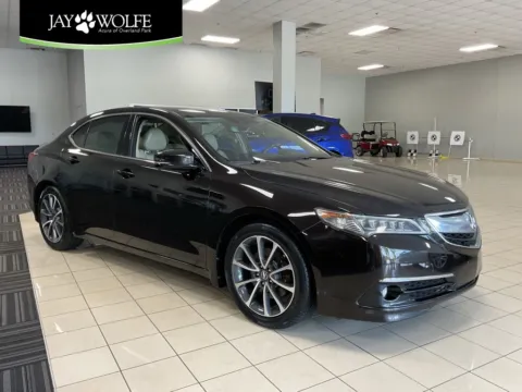 Black 2015 Acura TLX V6 Advance for sale in Overland Park, KS