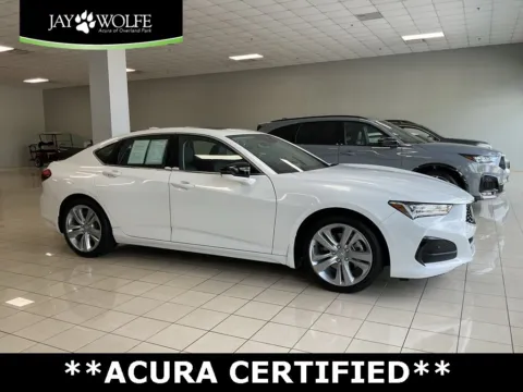 White 2021 Acura TLX w/Technology Package for sale in Overland Park, KS