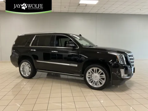 Black 2018 Cadillac Escalade Platinum for sale in Overland Park, KS