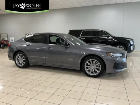 Gray 2021 Acura TLX for sale in Overland Park, KS