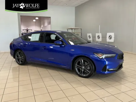 Blue 2025 Acura Integra w/A-Spec Technology Package for sale in Overland Park, KS
