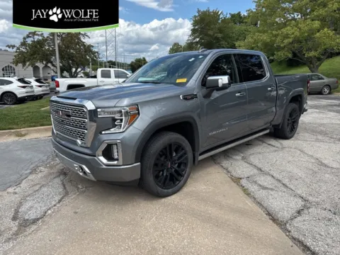 Gray 2021 GMC Sierra 1500 Denali for sale in Overland Park, KS