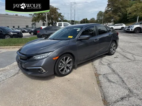 Gray 2019 Honda Civic Sedan Touring for sale in Overland Park, KS