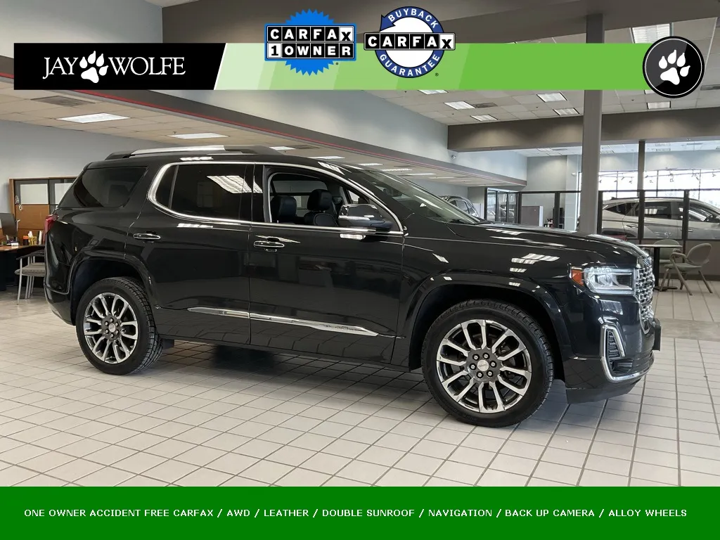 Black 2020 GMC Acadia Denali for sale in Kansas City, MO