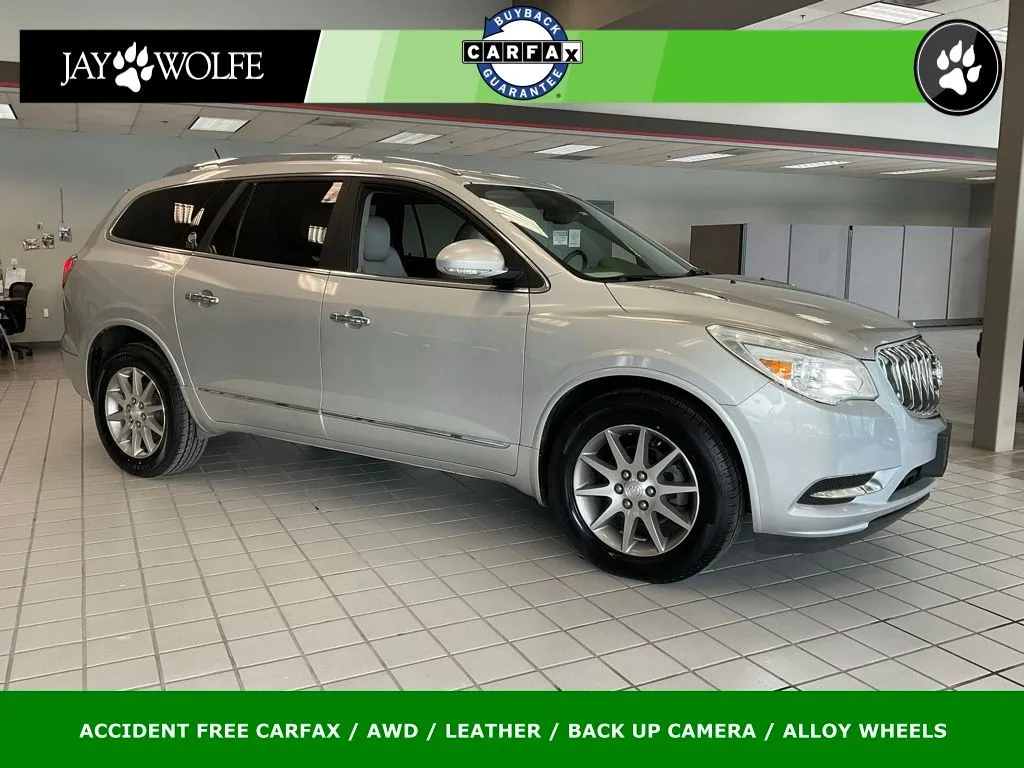 Silver 2016 Buick Enclave Leather Group for sale in Kansas City, MO