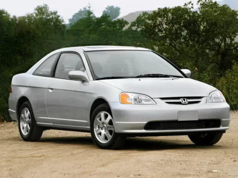 Beige 2003 Honda Civic LX for sale in Kansas City, MO