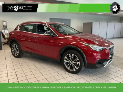 Red 2017 INFINITI QX30 Luxury for sale in Kansas City, MO