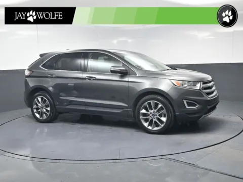 Gray 2016 Ford Edge Titanium for sale in Kansas City, MO