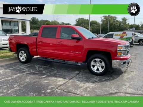 Red 2015 Chevrolet Silverado 1500 LT for sale in Kansas City, MO