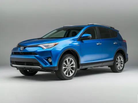 Red 2016 Toyota RAV4 Hybrid Limited for sale in Kansas City, MO
