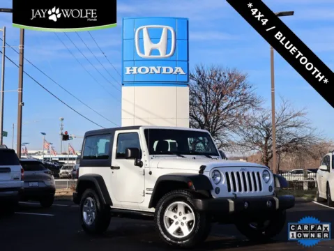 White 2015 Jeep Wrangler Sport for sale in Kansas City, MO