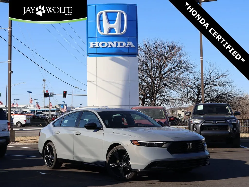Gray 2025 Honda Accord Hybrid Sport-L for sale in Kansas City, MO