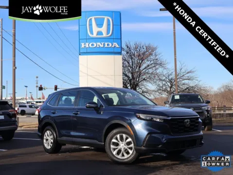 Blue 2024 Honda CR-V LX for sale in Kansas City, MO