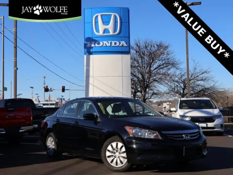 Black 2012 Honda Accord Sdn LX for sale in Kansas City, MO