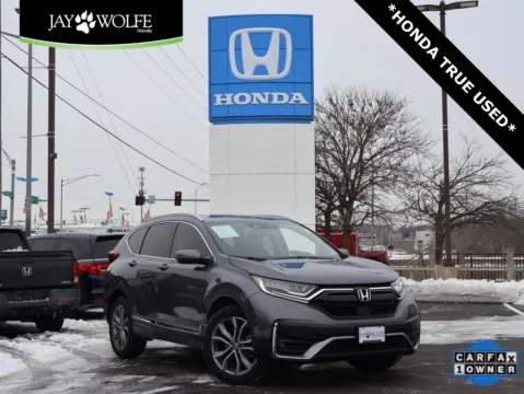 Gray 2021 Honda CR-V Touring for sale in Kansas City, MO