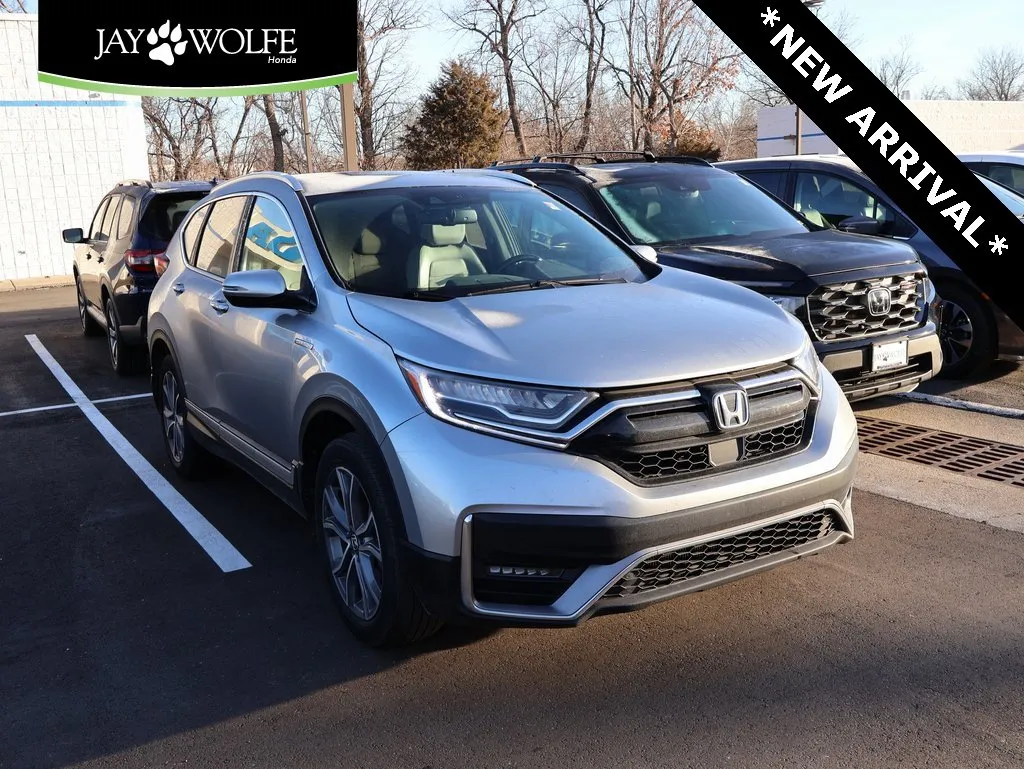 Silver 2022 Honda CR-V Hybrid Touring for sale in Kansas City, MO