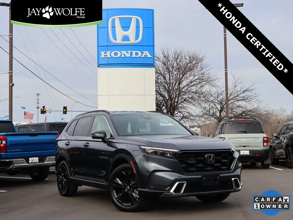 Gray 2025 Honda CR-V Hybrid Sport Touring for sale in Kansas City, MO