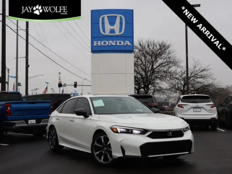 White 2025 Honda Civic Sedan Hybrid Sport for sale in Kansas City, MO